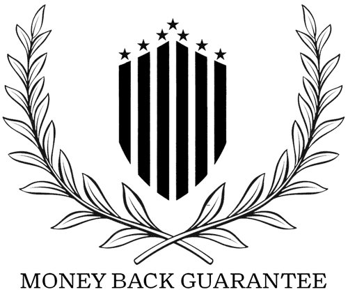 Seal of the Money back guarantee